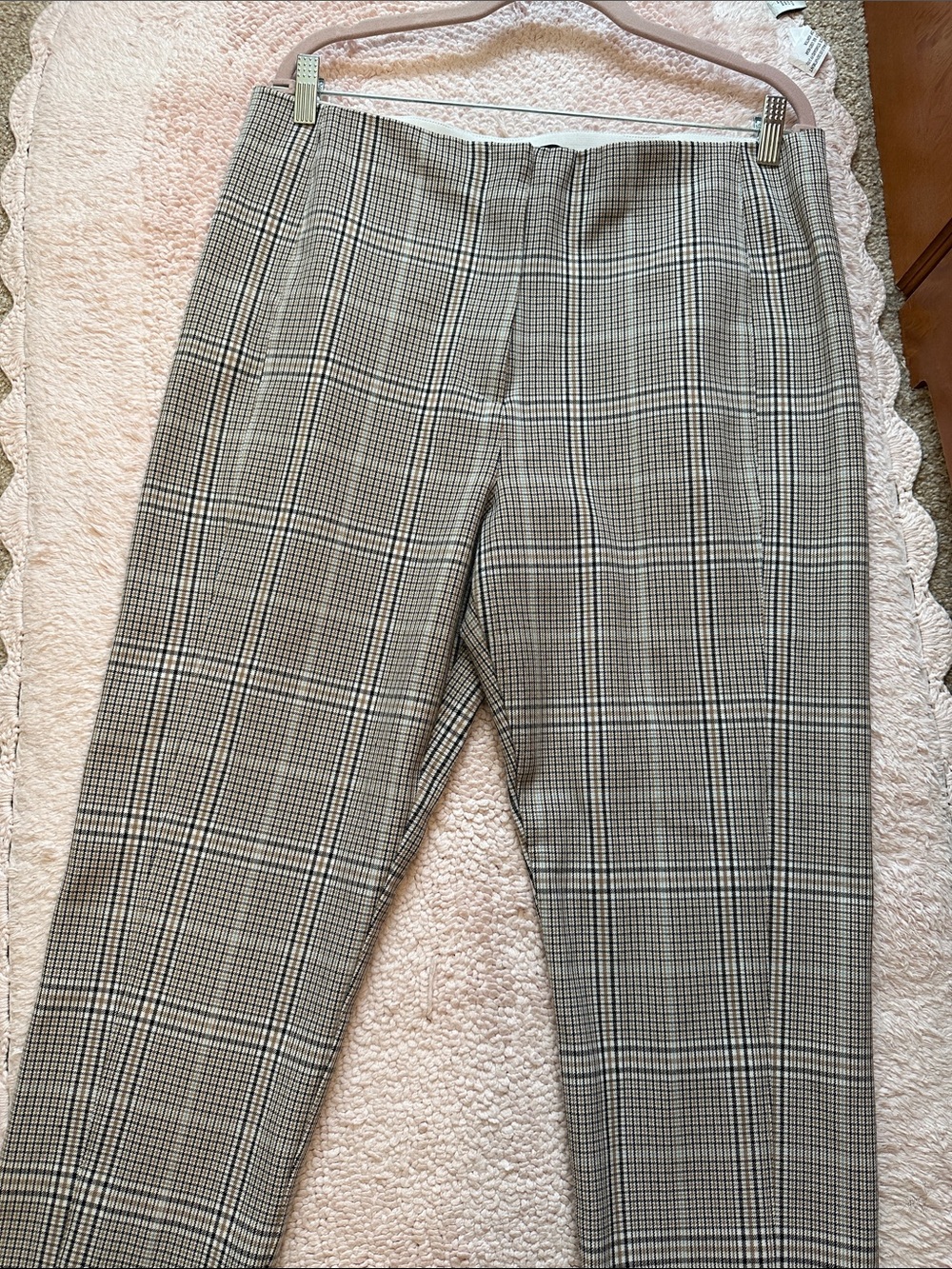 Ann Taylor tan, black, light blue business leggings, Dress Pants, elastic waist